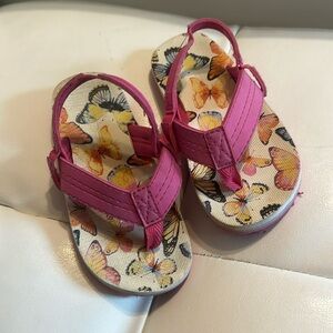 🎀 Girls Butterfly Sandals Slip On Toddler Girl Pink